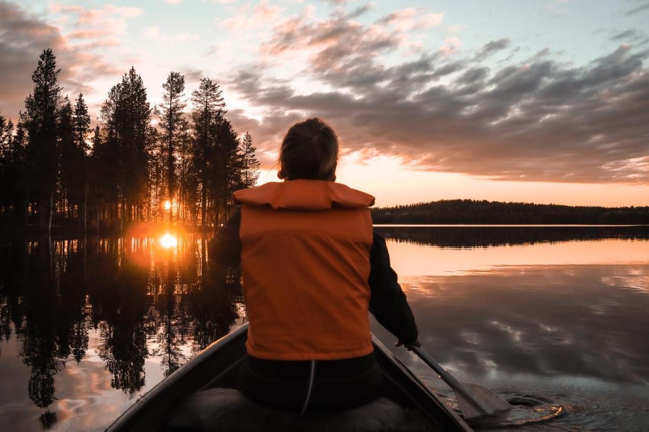 Iisakki Glass Village Kuusamo Buitenkant foto
