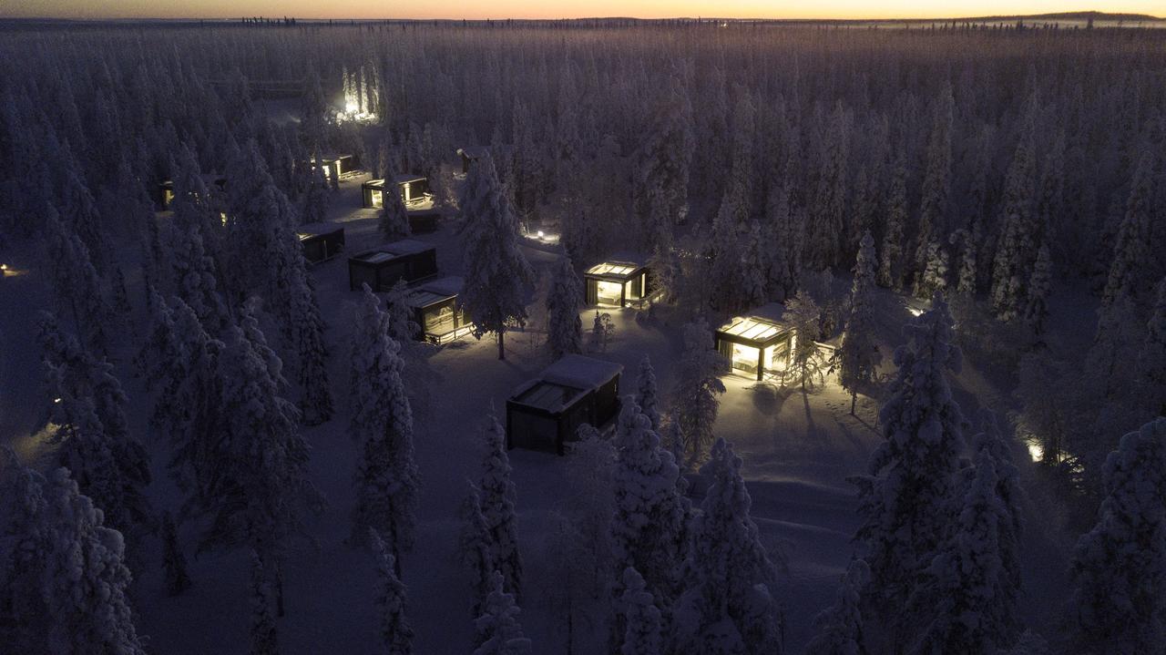 Iisakki Glass Village Kuusamo Buitenkant foto